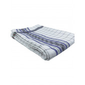 Torchons à carreaux Jacquard 100% Coton - Lot de 6 - Rayure et carreaux