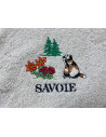 Essuie Mains Rond Marmotte Savoie