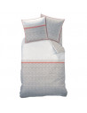 Housse de Couette 140x200cm Savane + 1 taie oreiller 63x63cm