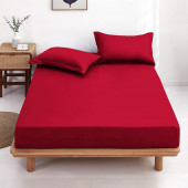 Drap housse 140x190 Coquelicot BT 27 cm