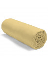 Drap housse JAUNE