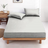 Drap Housse 120x190 cm Écru – 100% Coton, Fabrication Française
