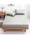 drap housse 120 Blanc