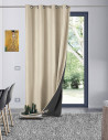 rideau galena suspendu couleur lin