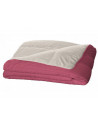 Couette Réversible Microfibre 140x200cm Bourgogne-Poivre