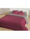 Couette Microfibre Groseille Glycine 220x240