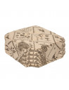 Lot de 6 galettes de chaise Montagne Beige