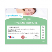 Oreiller Anti Acariens 60x60 (par lot de 2)