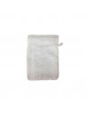 Gant de toilette blanc 20x15 cm - Alpes blanc