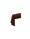 Taie Traversin 43x185 - Chocolat