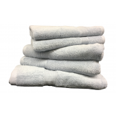 Lot de 5 Grandes Serviettes Eponge 600 g/m²  100 % coton - Marron