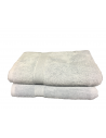 Lot de 5 Grandes Serviettes Eponge 600 g/m²  100 % coton - Marron