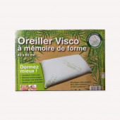 Encart oreiller Rectangulaire Mémoire de Forme VISCO
