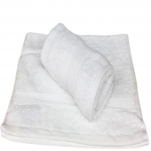 Lot de 5 Grandes Serviettes Eponge 600 g/m²  100 % coton - Marron