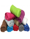 Lot de 5 Grandes Serviettes Eponge 600 g/m²  100 % coton - Marron