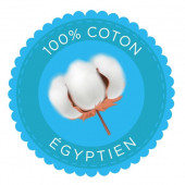 Serviette Margouillat composée de coton égyptien