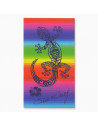 serviette de plage lézard 90x170