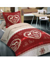 Parure Chalet Winter Rouge (3p)