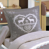 Parure Chalet Winter Rouge (3p)