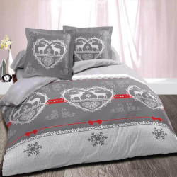 Parure Chalet Winter Rouge (3p)