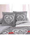 Parure Chalet Winter Rouge (3p)