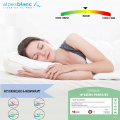 Indice de fermeté de l'oreiller anti acariens 45x70
