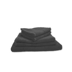 Lot de 5 Grandes Serviettes Eponge 600 g/m²  100 % coton - Marron
