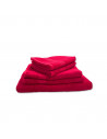 Lot de 5 Grandes Serviettes Eponge 600 g/m²  100 % coton - Marron