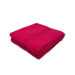 Lot de 2 serviettes de bain 70x140 cm - Draps de bain 100 % coton éponge 600 g/m², ultra-absorbants, doux et durables
