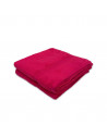 Lot de deux serviettes 100% coton 100x150 cm 600grammes/m² fuchsia