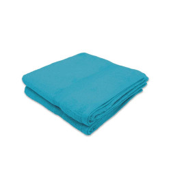 Lot de 2 grands draps de bain 100x150 cm - Éponge 600 g/m² pur coton, ultra-absorbants, doux et durables