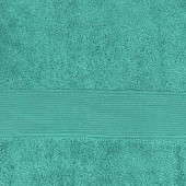 zoom Lot de deux serviettes 100% coton 100x150 cm 600grammes/m²  vert sauge