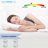 indice de fermeté Oreiller Naturel 20% Duvet