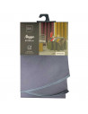 Nappe anti tâches anthracite ronde dans son emballage