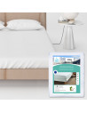 Protège Matelas molleton 400gr/m² pour lit Tête et Pieds Relevables