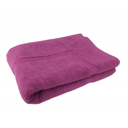 Lot de 5 Grandes Serviettes Eponge 600 g/m²  100 % coton - Marron
