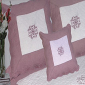 copy of Couvre lit Boutis Rouge