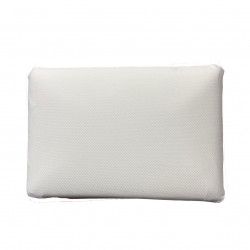 Oreiller visco fraicheur mémoire de forme 40x60 cm souple fond blanc