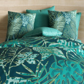 Zoom taies d'oreillers de la housse de couette 100 % coton ALba 240x220