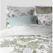 Housse de couette 100 % coton Lobia 240x220 dans chambre zoom