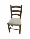 galette de chaise unie grise pour chaise