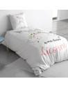 Housse de couette Majesty licorne 140x200