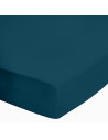 Drap housse uni 100 % coton 57 fils - Fabrication française
