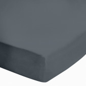 Drap housse uni 100 % coton 57 fils - Fabrication française