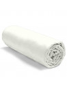 Drap housse uni 100 % coton 57 fils - Fabrication française