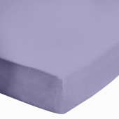 Drap housse uni 100 % coton 57 fils - Fabrication française