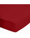 Drap housse uni 100 % coton 57 fils - Fabrication française