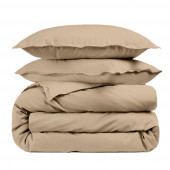 Housse de couette unie Percale de coton 80 fils/cm²