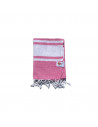 Foutas Rosa Blanco 90x170 plié