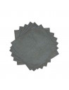 12 serviettes assorties de la nappe